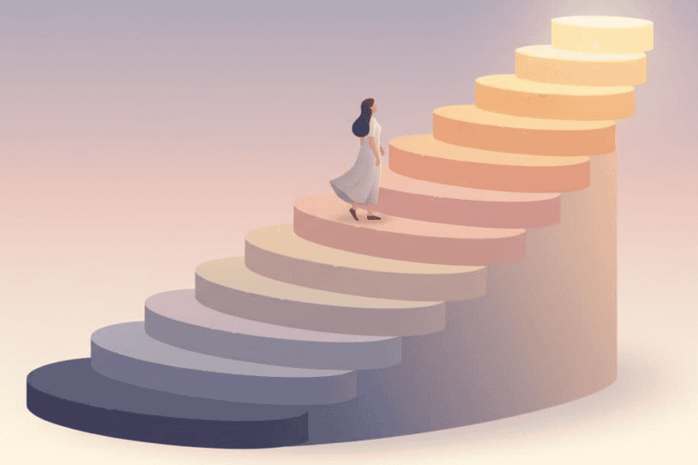 Climbing the emotional scale.